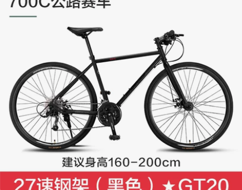 永久牌公路自行车变速成人男直把赛车破风70...