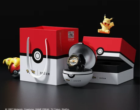 正港ZGOx皮卡丘联名手表男初高中女小学生...