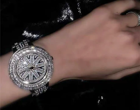 满天星手表女士时来运转满钻高级感轻奢小众 ...