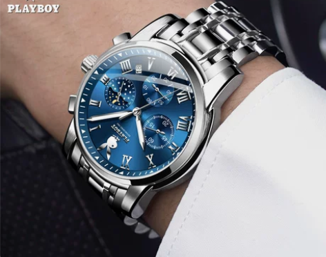 正品花花公子男士手表防水简约时尚名表202...