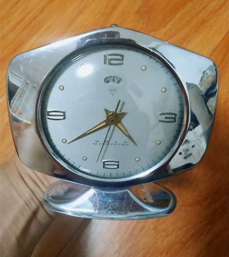 钻石牌老闹钟/小闹钟/老闹表，纯铜指针，银...