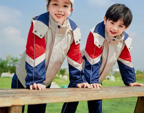 中小学生校服冲锋衣三合一三件套春秋装新款班...