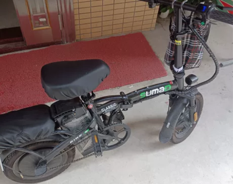 自用电动车，8月2号到货的，没怎么用，有头...