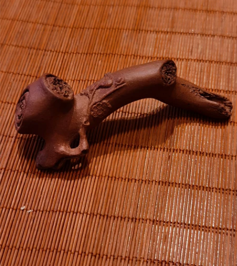 陈兔根紫砂  全手工制作   笔架  茶摆...