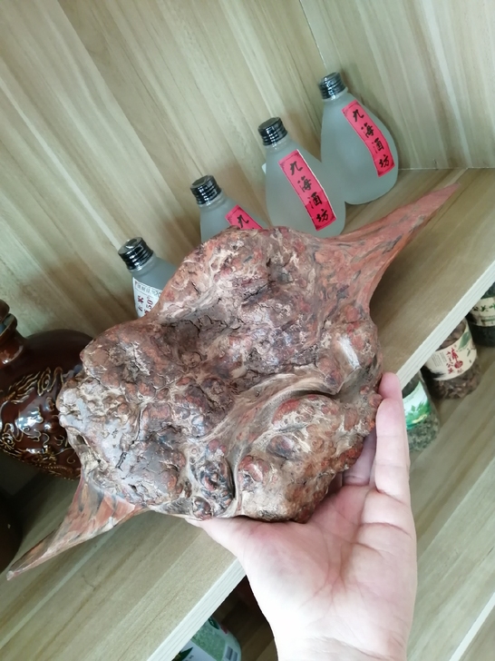 百年东北琥珀木，满油琉包！简单抛光，原姿原...