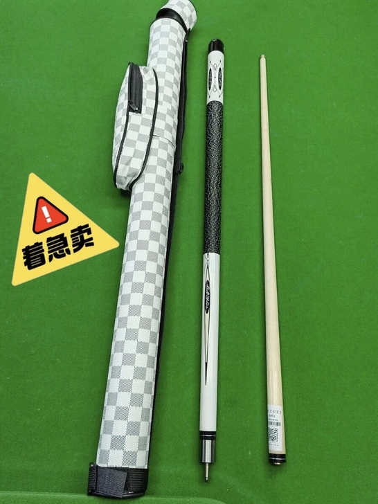 球房倒闭了！美洲豹台球杆分体，只有30根，...