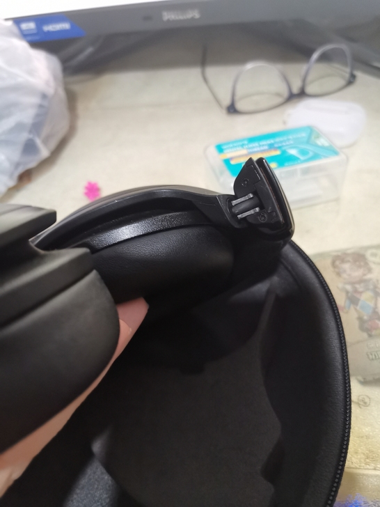松下蓝牙降噪耳机hd605n 买了一年左右...