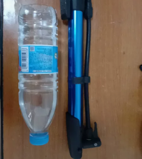 大力神铝合金便携高压打气筒，自行车电动车摩...