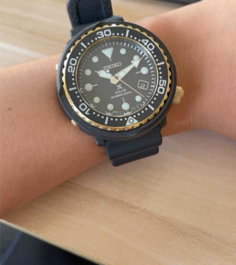 精工手表,原装seiko 可乐罐头款 太阳...