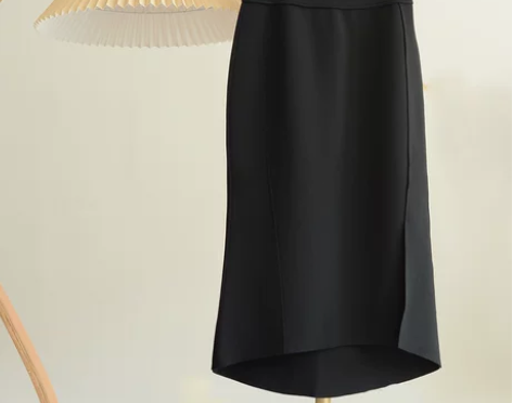 意大利轻奢2021年春夏新品鱼尾裙包臀裙女...