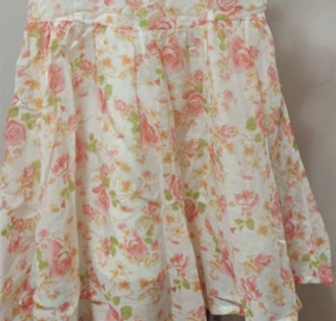 青蛙王子女童公主裙130码内有全棉衬布，碎...