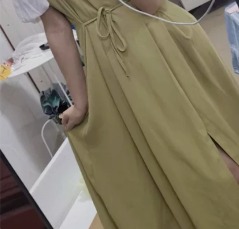 元气田园风少女连衣裙两件套，全新仅试穿过！...