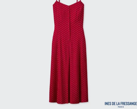 ?【设计师合作款】女装 乔其纱吊带连衣裙 ...