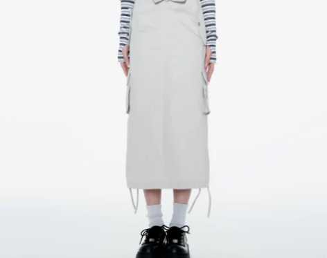 Curriges新款米灰色美式复古直筒Be...