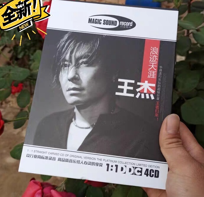 包邮王杰cd正版专辑精选浪迹天涯汽车载cd...