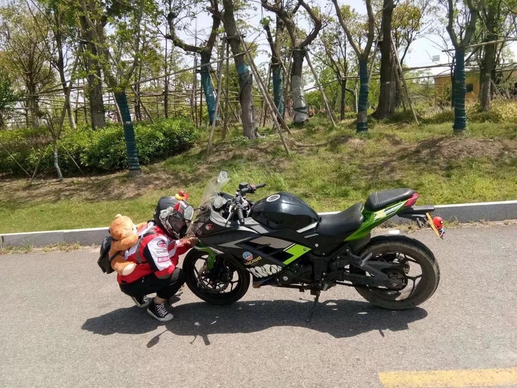 国产小忍者，双缸250，国3的车，跑了40...