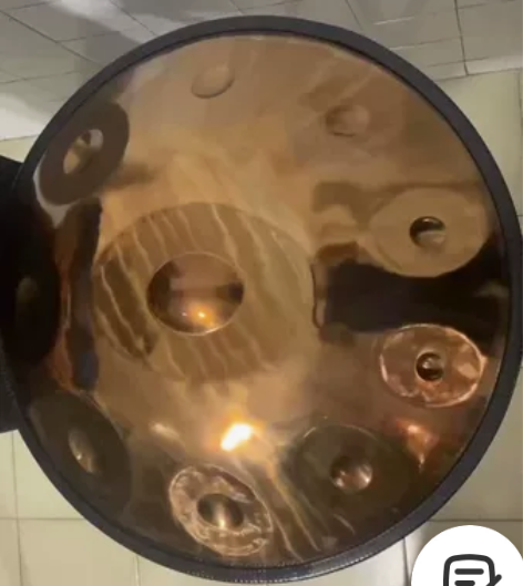 高品质手碟，亮金色，音色好，颜值高 ，非质...