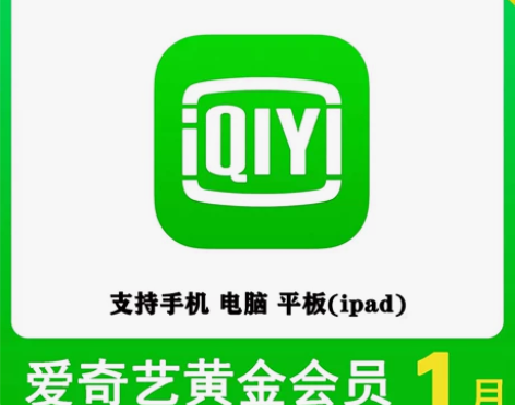 爱奇艺vip会员 周卡月卡7天/30天 爱...
