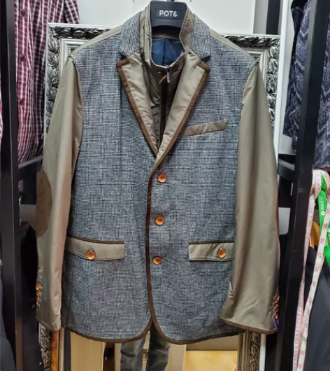 柒牌羊毛西服180/100B全新正品男士羊...