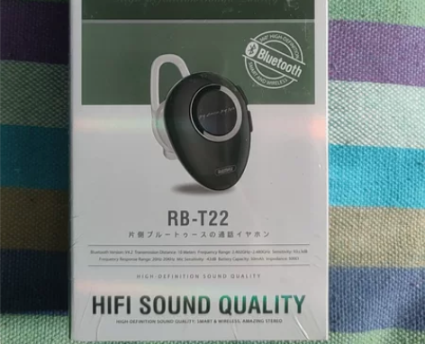 REMAX单边蓝牙通话耳机RB-T22 墨...