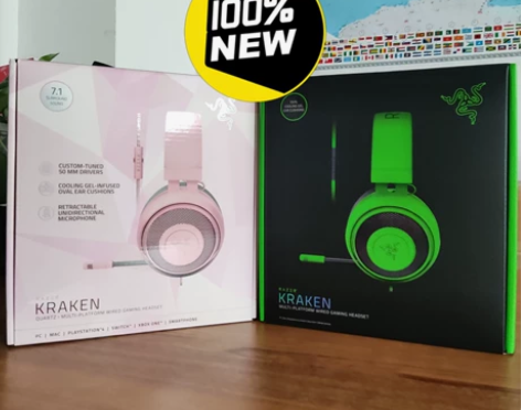 razer雷蛇耳机北海巨妖专业版头戴式耳麦...