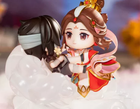 擎苍天官赐福谢怜红红儿神武惊鸿Q版手办动漫...