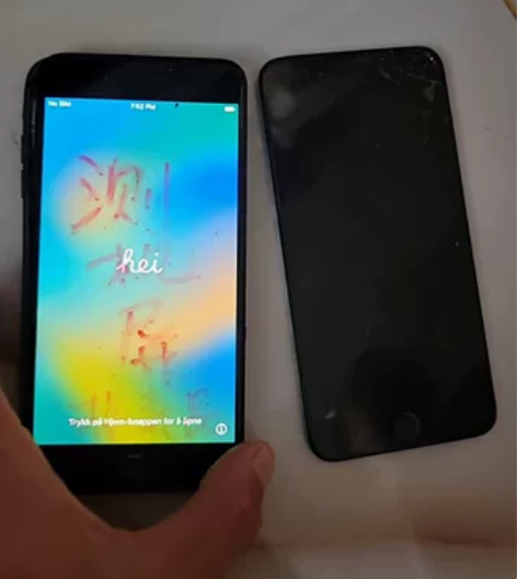 苹果8plus手机，美版64G，有锁 屏坏...