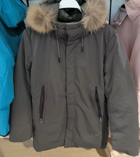 清仓大减价，美特斯邦威男士中长款羽绒，全新...