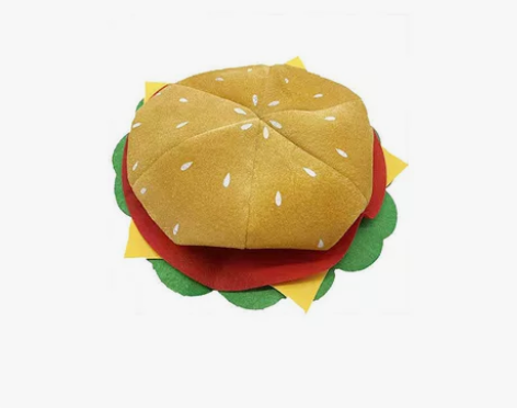 【全新】汉堡熊背带裤搭配之汉堡包帽子贝雷帽...