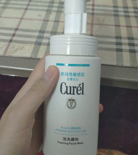 珂润洗面奶女Curel 氨基酸泡沫洁面乳敏...