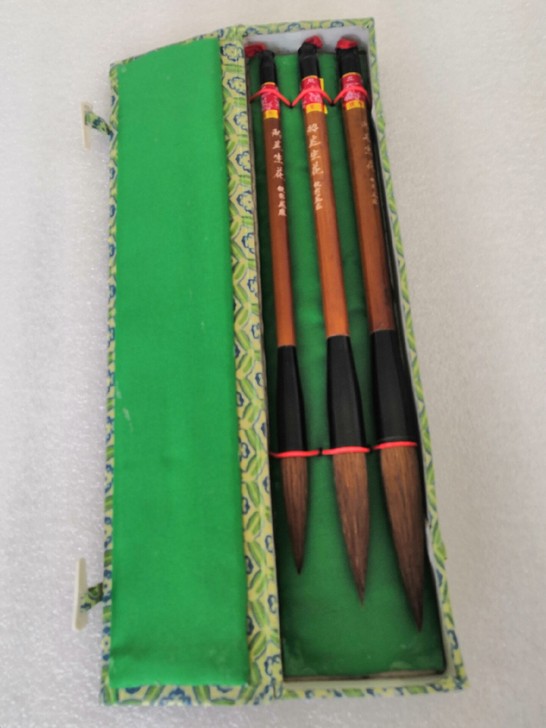 湖笔生花，龙凤牌，抚东笔庄。库存老笔，保老...