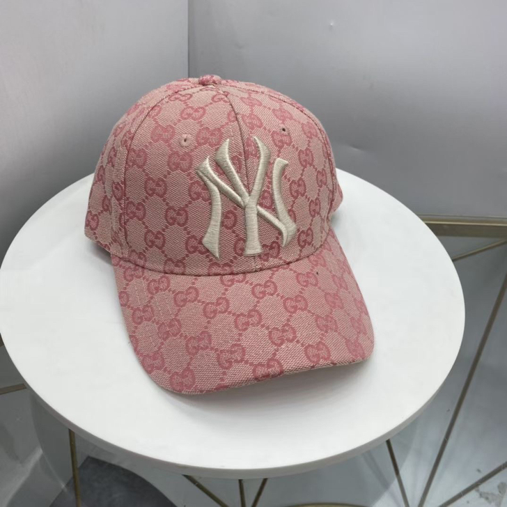 MLB洋基队联名G家限量款棒球帽超级好看时...