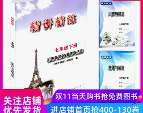初中历史与社会 道德与法治 精讲精练 七年...
