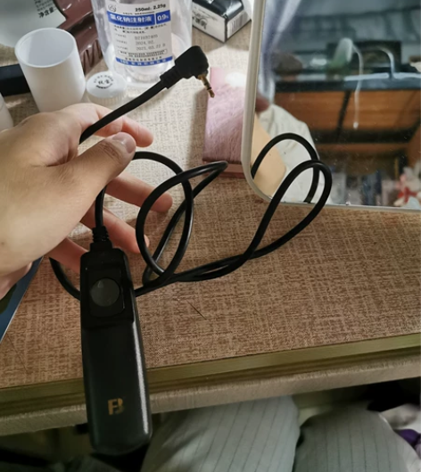 佳能快门线 功能正常 没用几次就换大法了 ...