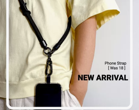 「WAS 18」手机挂绳 斜挂绳子结实耐用...