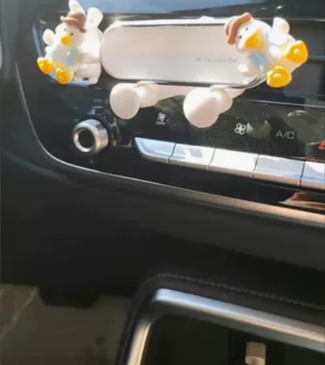 车载手机支架车用创意卡通2022新款车上出...