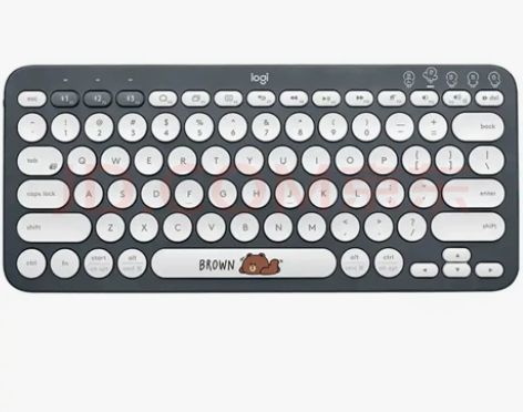 罗技(Logitech)蓝牙键盘K380可...