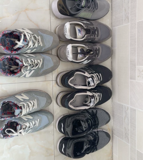 新百伦，图一写无的没有，运动鞋，男鞋都是4...