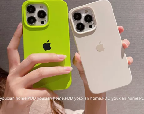 苹果手机壳款苹果12液态硅胶壳iPhone...