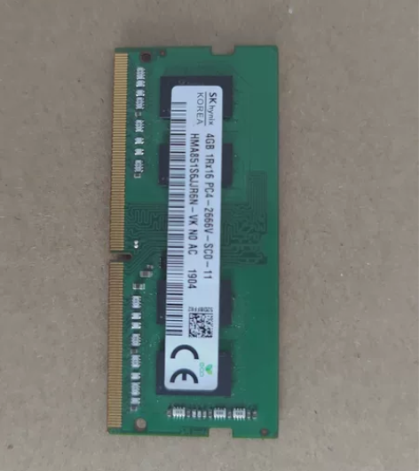 联想笔记本拆机，海力士DDR4-2666V...