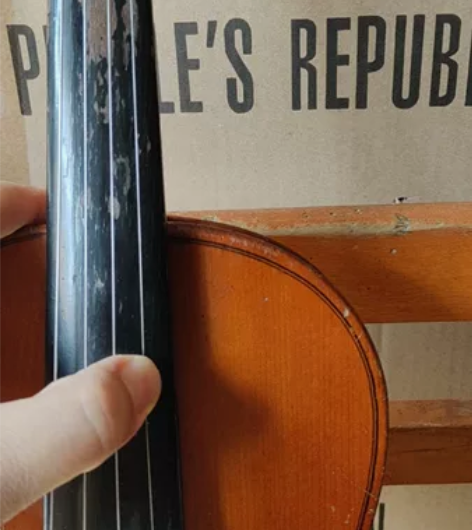 上世纪70年代的4/4小提琴，50年的历史...