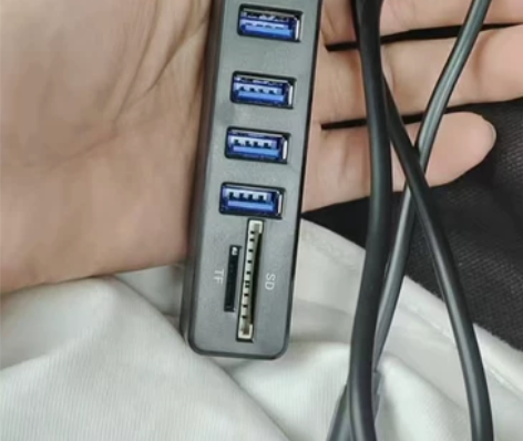 晶华usb分线器转接口转换扩展器多功能读卡...