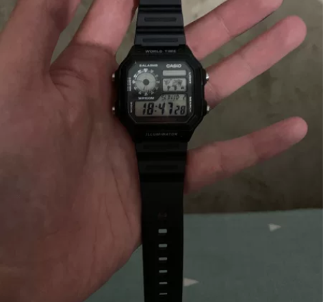 卡西欧小方块，AE-1200WH-1B自自...