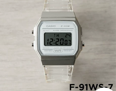 卡西欧手表 CASIO F-91WS-7 ...