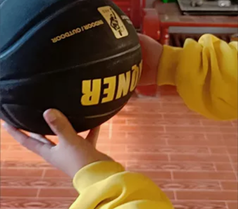 全新正品真皮手感篮球翻毛软皮7号5号成人学...