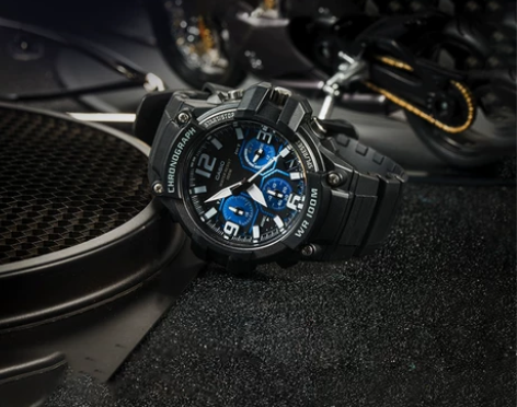 casio旗舰店MCW-100H运动手表防...