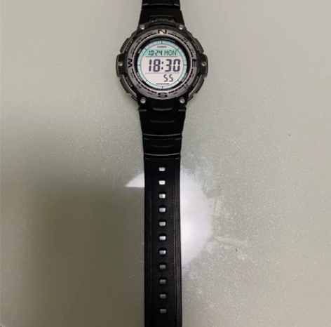 卡西欧SGW-100大表盘登山表电子表 正...