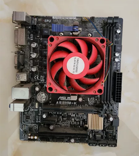 华硕A68HM-K主板 A8-7650k ...