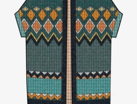 代画服装款式图,AI,CDR,procre...