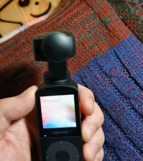 全新橙影手持运动vlog相机，才拆原包装盒...